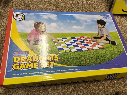 Giant draughts game outdoor - draughts,