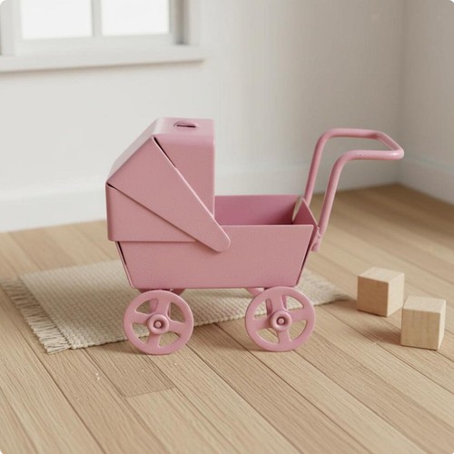 Doll stroller victorian - doll,