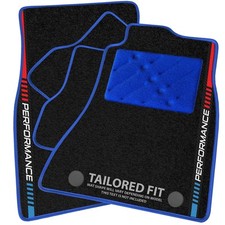 To Fit BMW 5 Series F10/F11 2013-2016 Black Performance Car Mats