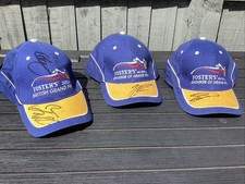 Vintage Fosters F1 Cap Signed