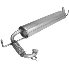 Exhaust Muffler Rear For Smart Forfour Fortwo 453 0.9 1.0