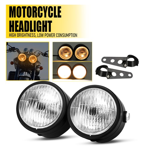 Motorcycle twin headlight - motorcycle,