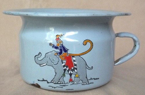 Vintage used child blue - used,