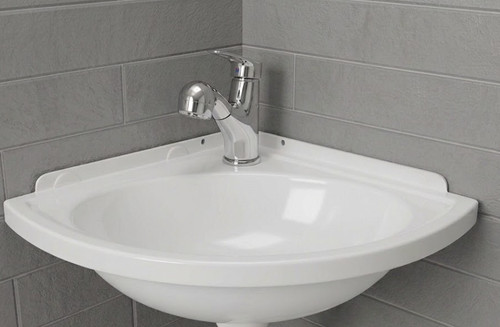 Plastic corner sink mixer - sink, &