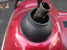 Shoprider N7-4 Deluxe / Sunrunner Rubber Gaiter footwell floor pan tiller SN-7