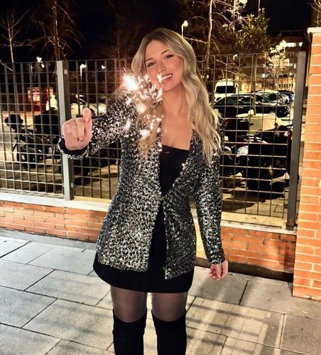 Zara black silver sequinned - zara,