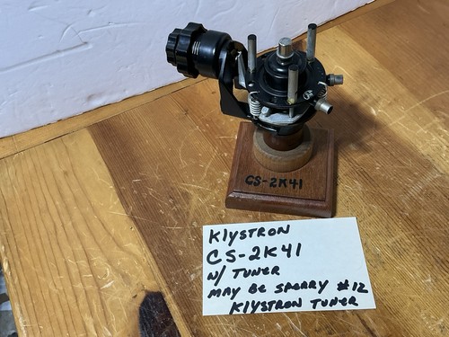 Reflex klystron tube - 1,
