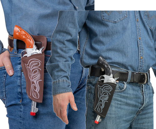 Cowboy gun holster belt wild - gun,