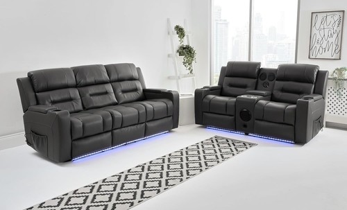 Bolero leather recliner - 3+2,