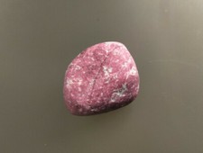 Thulite Fidget Tumbled Stone