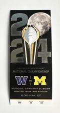 Michigan Wolverines 2024 Football National Championship Commemorative Ticket CFP