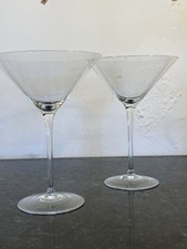Large Martini Glasses Pair