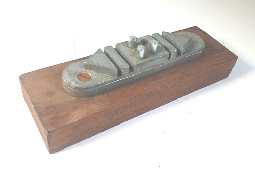 Vintage wire bending jig with - wire,