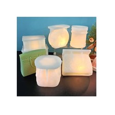 3D Bag Candle Silicone Mold