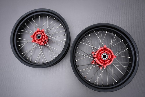 Spoked supermoto front rear - spoked, front+