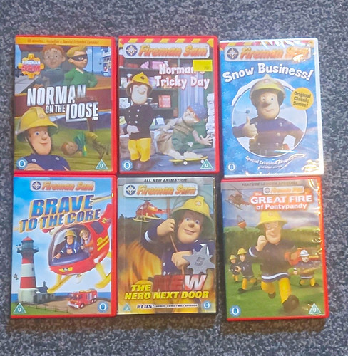 Fireman sam dvd bundle - sam,