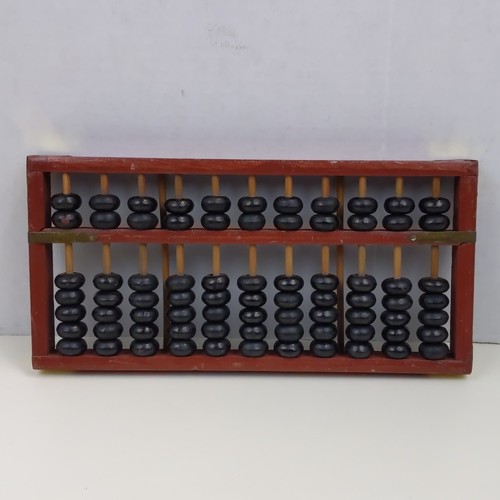 Vintage wooden chinese abacus - chinese,