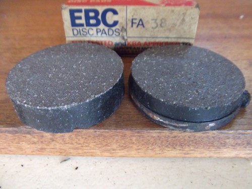 Ebc fa38 disc brake pads - ebc, new