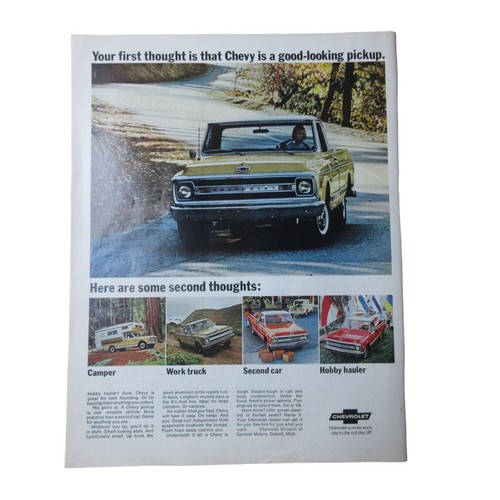 1969 chevrolet chevy pick - 1969,