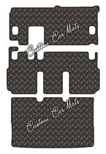 CUSTOM FIT VW T5 SHUTTLE MINIBUS LWB CAR FLOOR MAT IN RUBBER FROM 2019 TO 2024