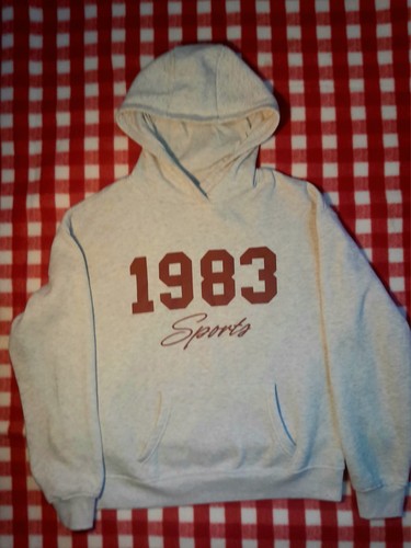 Womens grey 1983 - womens, hoodie