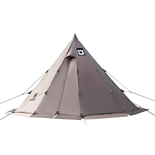 Rock fortress hot tent - rock,