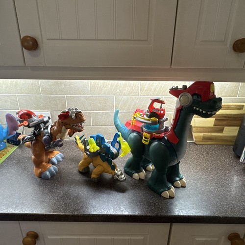 Rare imaginext dinosaurs - 3x,