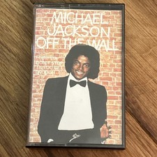 Michael Jackson Off the Wall Audio Cassette Tape Album Epic 1979 Play Tested