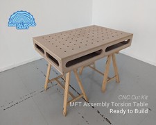 MFT Torsion Box Assembly Table Wood Work Bench Kit 1190x800mm  MDF /  Birch Ply