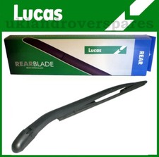 FIAT PUNTO 3 DOOR REAR WIPER ARM AND BLADE SET 1999 to 2005 LUCAS QUALITY BRAND