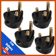 4 x 15A Plug Round Pin for Stage Theatre Use Mains Power 15 Amp