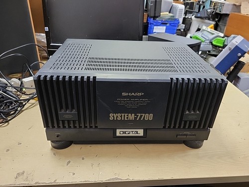 Sharp system 7700 power - system-7700,