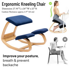 Ergonomic Wooden Kneeling