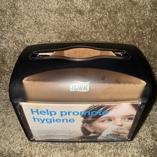 Tork Xpressnap Tabletop Napkin Dispenser N4 Black/Smoke- Restaurant Cafe Counter