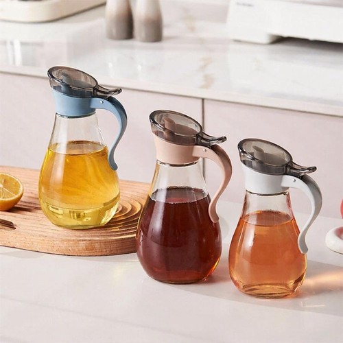 Glass oil vinegar cruet - glass,