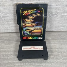 Dragon 32 Data Limited ROM Cartridge for Starship Chameleon game Very Rare Boxed