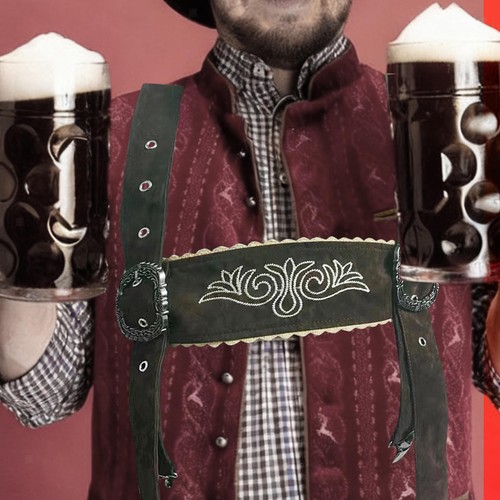 Men lederhosen braces - men's,