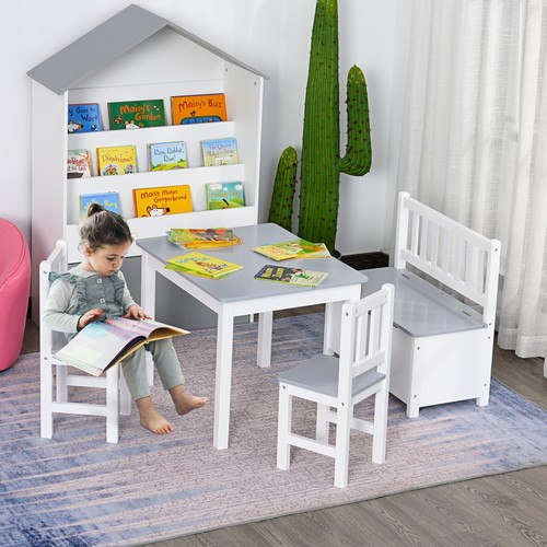 Piece kids table and - 4-piece,