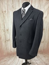 Crombie Style Tweed Overcoat