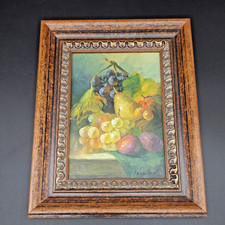 Old STILL LIFE Oil Painting on