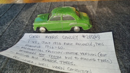 Corgi toys 202m - toys, no.202m
