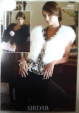 New Original Sirdar Foxy Ladies Jackets Knitting Pattern 8605