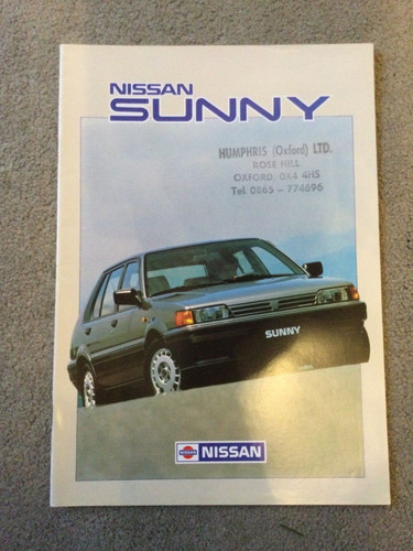 Nissan sunny sgx slx - nissan, slx,