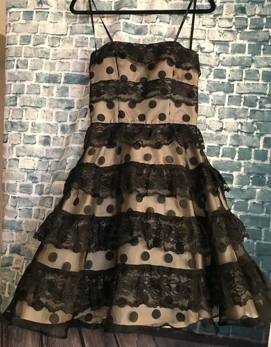 Masquerade black polka - black, dot