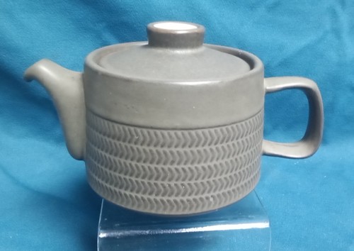 Denby chevron lidded teapot - denby,