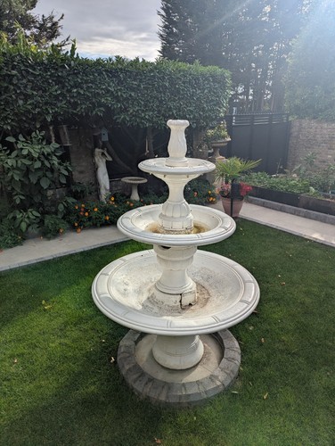 Outdoor garden tier fountain - outdoor, 3