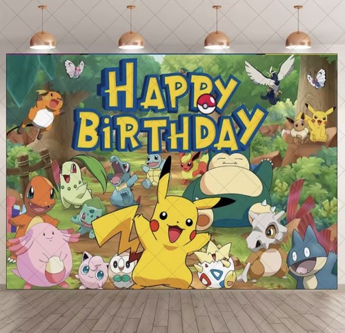 120cm x90cm pokemon pikachu - 120cm,