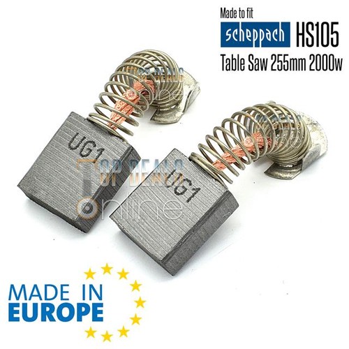 Carbon brushes for scheppach - carbon,
