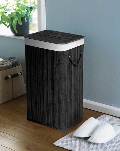 Rectangular bamboo laundry - rectangular,