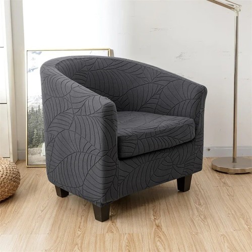 Leaves jacquard tub chair - leaves,